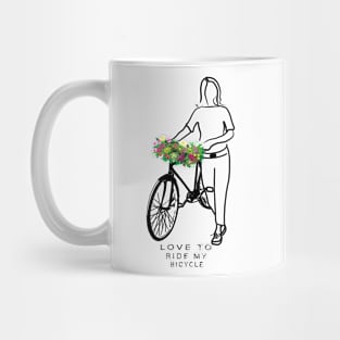 Love To Ride My Bicycle Mug